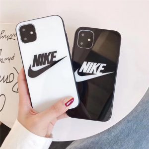 Alternative view of nike スマホケース iphone14/14pro ガラス ケース メンズ iphone11ケース ナイキ ペア アイフォン Xs Max ケース 人気 iphone Xr ケース お 揃い シンプル iphone xr スマホケース 安い