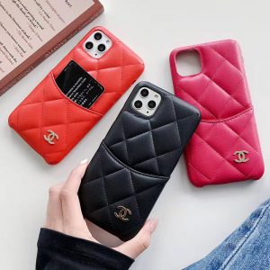 Alternative view of iphone15/15pro/14pro ケース カード 収納 シャネルマトラッセ アイフォンケース13/11 chanel パロディ iphone xr ケース ブランド レディース iphone x xs ケース かわいい iphone xs max 携帯 ケース 革 安い