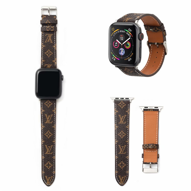 Apple Watch アップルウォッチ ベルト バンド レザー ロング 腕時計ベルト 重 女性 男性 革 9 8 7 6 SE 3 5 Series  38 40 41 42 44 45 49 mm : にゃうの - 通販 - Yahoo!ショッピング