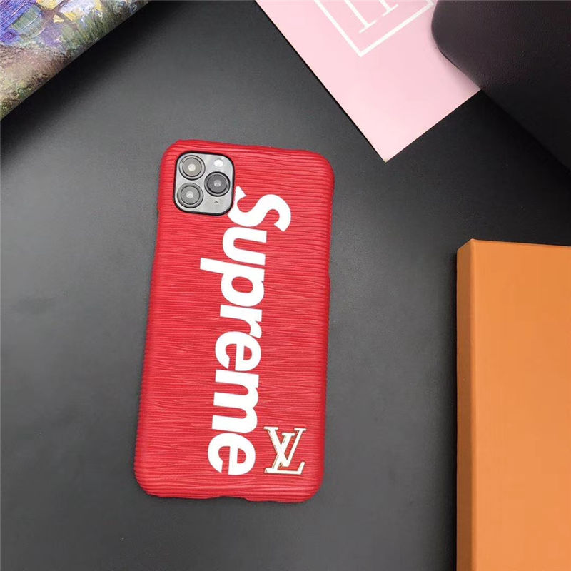 シュプリーム ビトン コラボ iPhone15/15pro ケース 水 波紋