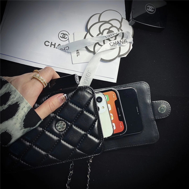 【ラスト1点】❤CHANEL❤非売品 スマホポーチ ミニバッグ シャネルパロディ ミニバッグ レディース chanelマトラッセ