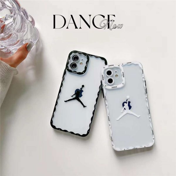iphone13pro max/13 クリアケース ジョーダン iphone12/11pro max ケース 芸能人 メンズ アイフォン11/se2 保護カバー 透明 シンプル jordan iphonexs/xr 携帯ケース カップル ブランド