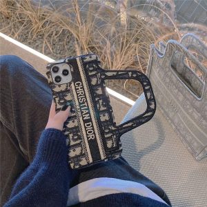 Alternative view of ディオール iphone12 iphone12proケース バッグ型 diorパロディ iphone12pro max/11pro カバー 大人女性 アイフォン11pro max/xs/xr 保護ケース 刺繡 エレガント スマホケースxs max 個性的 可愛い