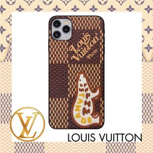 Alternative view of ルイヴィトン ニゴー iphone12pro/12miniケース 限定 アイフォン12pro max/11/xs カバー メンズ ダミエ iphone11pro max/xr/x 携帯ケース くま カメ louis vuitton × nigo スマホケースxs max 個性的 可愛い