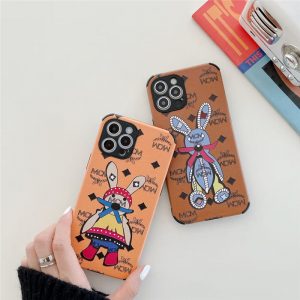 Alternative view of エムシーエム iphone12/12pro maxケース mcm うさぎ iphone12pro/11/xs maxケース 韓国 キャラクター アイフォン11プロ/10s カバー MCM スマホケース iphonexs iphonese 衝撃 に 強い かわいい