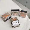 gucci テディベア airpodspro1/2 ケース かわいい グッチ airpods1/2カバー トランク風 エアーポッズケース ブランド カップル イヤホンケース エアポッツプロ 充電  おすすめ