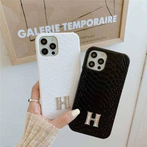 Alternative view of エルメス iphone13/13pro max レザーケース レディース hermes風 iphone12pro/11 スマホケース パイソン 柄 iphonexs max カバー ブランド 可愛い アイフォンカバー11/10s