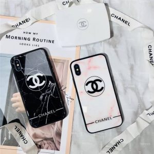 Alternative view of シャネル スマホケース 大理石風 iphonexr/xsケース カップル chanel風 アイフォン7plus/8 カバー お洒落 ブランド 携帯ケース iphone6/6s 安い