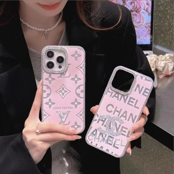 ルイ ヴィトン iphone16/16pro ケース シャネル iphone16promaxケース iphoneケース ハイブランド かわいい ヴィトン 風 iphone ケース iphoneケース お揃い 女子 人気