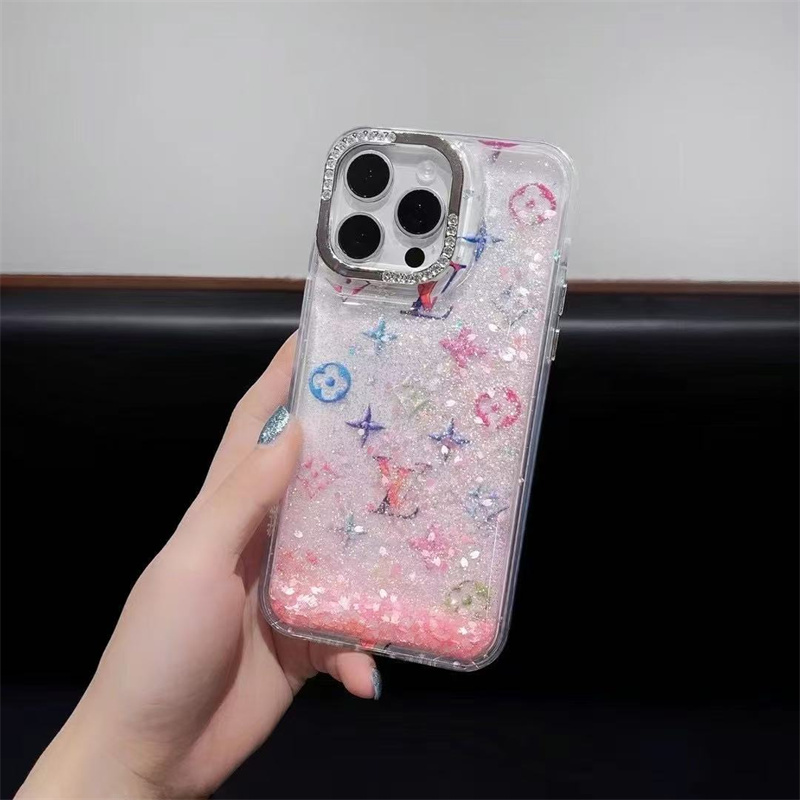 ルイ ヴィトン iphone16/16pro ケース キラキラ iphone16promax