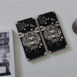 Alternative view of kenzo iphoneケース 芸能人 ケンゾー アイフォンケース13/13pro アイトランク型 メッキ iphone12ケース カメラ保護 鏡面ケース iphonex/xr/8plus カバー オシャレ 海外