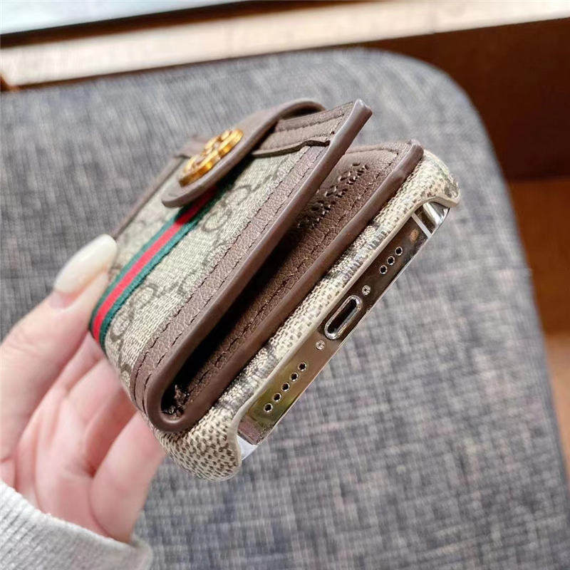 gucci風 iphone15/15pro max/14/13ケース 財布代わり グッチ
