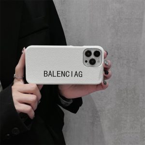 BALENCIAGA - 新品箱入り！BALENCIAGA グレインレザー iPhone11 ケース BALENCIAGA - □新品□未使用□ BALENCIAGA バレンシアガ レザー