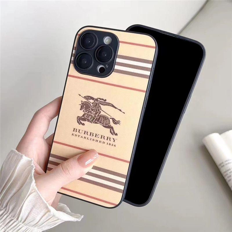 iphone14proケース ブランド iphone14/14promaxケース バーバリー 
