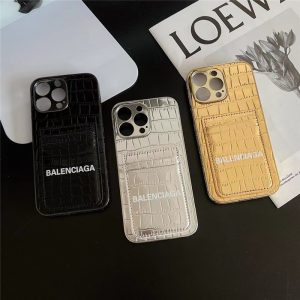 バレンシアガ iphone15/15proケース 新作 balenciagaスマホケース iphone14/14プロケース 背面 収納 ブランド iphone ケース かっこいい アイ フォン ケース ハイ ブランド