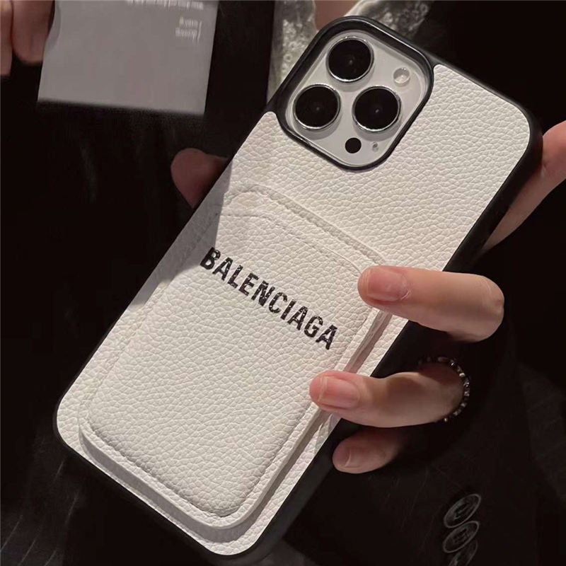 スマホケース カード 入れ バレンジアガ iphone15/15pro ケース 