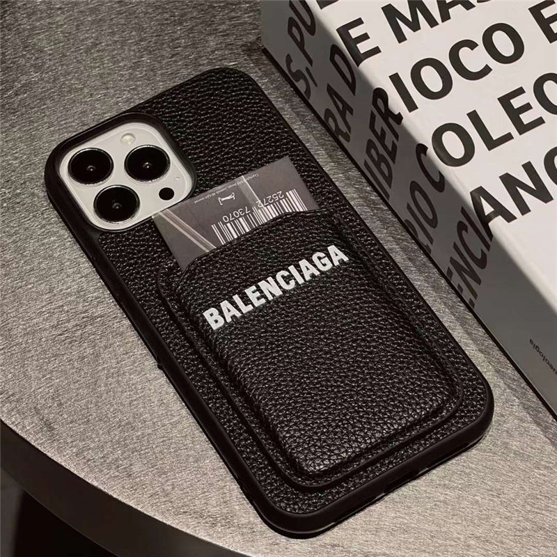 バレンシアガ iPhone 12 Pro ケース スマホケース カードケース 