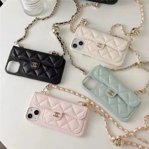 シャネルアイフォン16/16proケース スマホ ショルダー ブランド chanelスマホケース iphone15/14 ケース ショルダー かわいい iphoneケースカード収納 斜めがけ