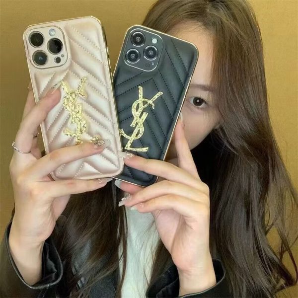 サンローラン iphone16 ケース iphone15/14 ケース 大人 可愛い iphone13 ケースおしゃれ ブランド iphone ケース レザー
