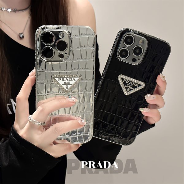 iphone15/15pro ケース ハイ ブランド prada スマホケース iphone14pro/14 ケース 大人 可愛い iphone13 ケース おしゃれ ペア