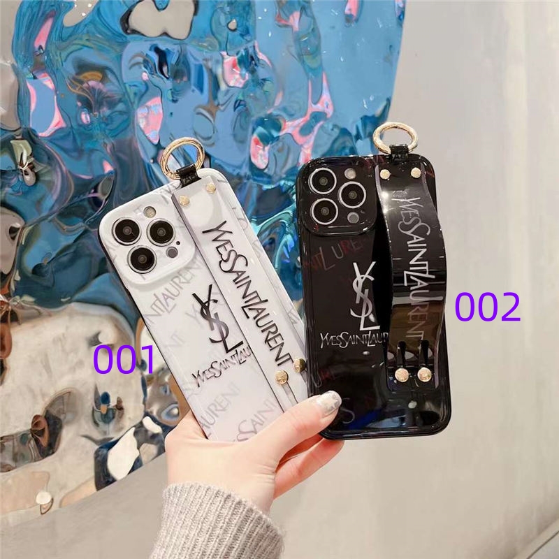 RIVE DROITE★Saint Laurent iPhone15 スマホクロスボディケース RIVE DROITE☆Saint Laurent iPhone15 スマホクロスボディケース