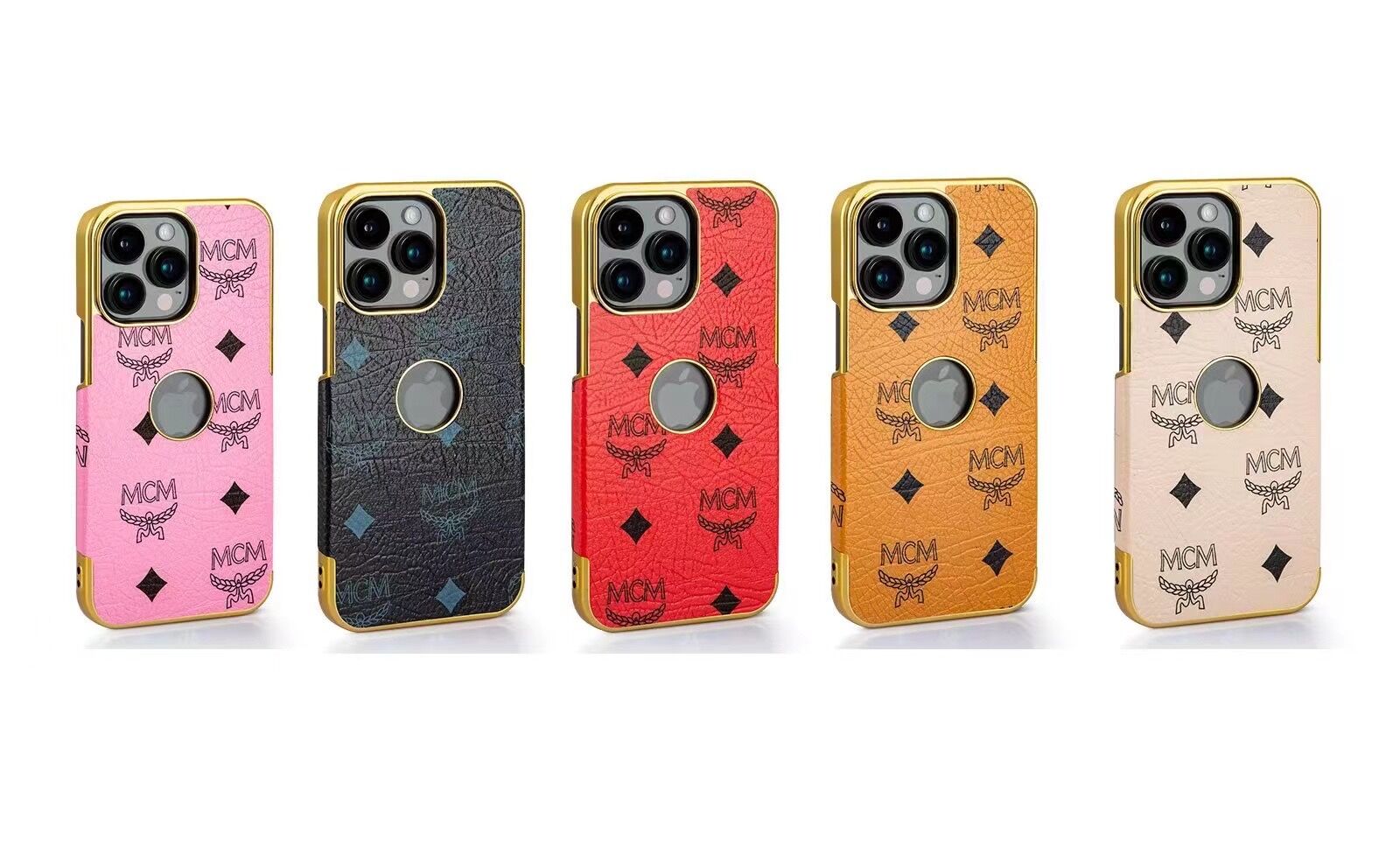 エムシーエム iphone15 ケース MCM ブランド iPhone14/13 ケース