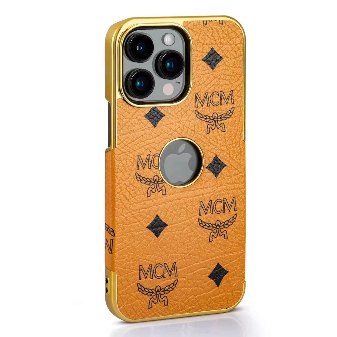 ❤︎Aさま専用 MCM ブラウン iPhone15pro用ケース MCM - MCM エムシーエム モノグラム ヴィセトス柄 レザー