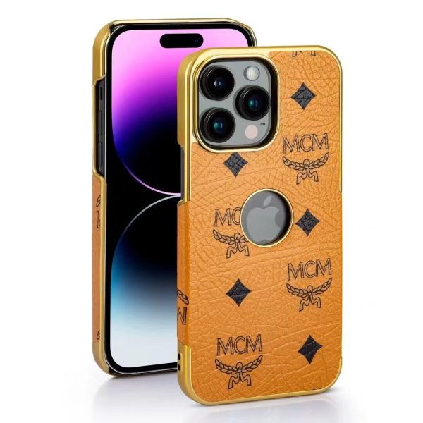 エムシーエム iphone15 ケース MCM ブランド iPhone14/13 ケース 可愛い スマホケースおしゃれ