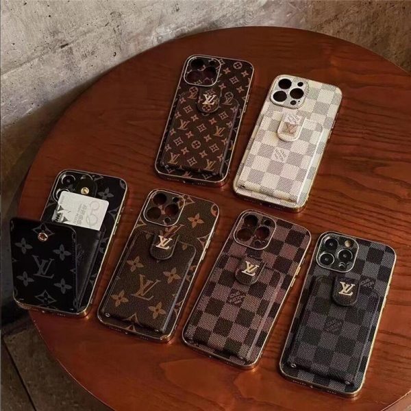 ルイヴィトン風 iphone16plus/proケース ショルダー iphone16/15ケース カード 収納 アイフォン カバー ブランド メンズ スマホケース 便利 おしゃれ