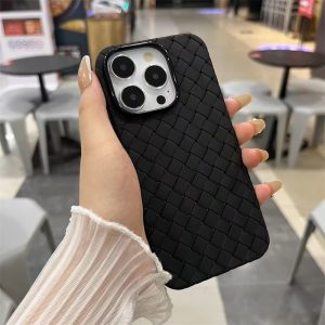 Alternative view of ボッテガヴェネタ iPhone17/16ケース ブランド 籐編み風 iPhone air/16pro/15proケース シンプル おしゃれ