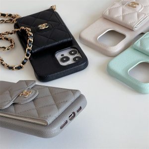 Alternative view of シャネル iPhone17/17pro ケース カード 収納 iphone ケース ミラー iphone16 ショルダーケースiphone ケース 人気 女子 韓国