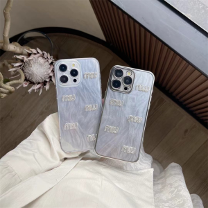 【付属品完備】 miu miu iPhone14 pro ケース ブルー 水色 6734E8265D02E0B7390C0AF86A5065