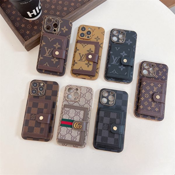 iphone16ケース ルイヴィトン 風 iphone16pro/16promaxケース カード 入れ 携帯 カバー gucci スマホケース カード 入れ 背面 アイフォン ケース ブランド