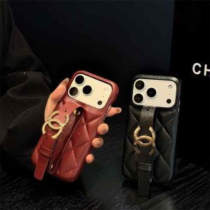 Alternative view of iphone17/16/16pro ケース ベルト 付き おしゃれ chanel 携帯ケース iphone17pro/16promax 携帯 ケース エレガント iphone15 ケース ハイブランド スマホケース 安い 店舗