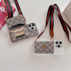 グッチ　携帯　ケース　ストラップ iphone17/16 ケース ストラップ 付き スマホケース グッチ