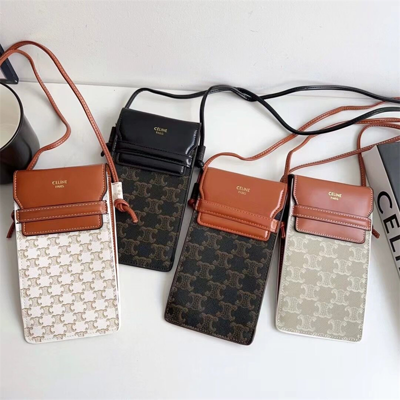 セリーヌ 風 スマホ ショルダー スマホポーチ ハイブランド セリーヌ  