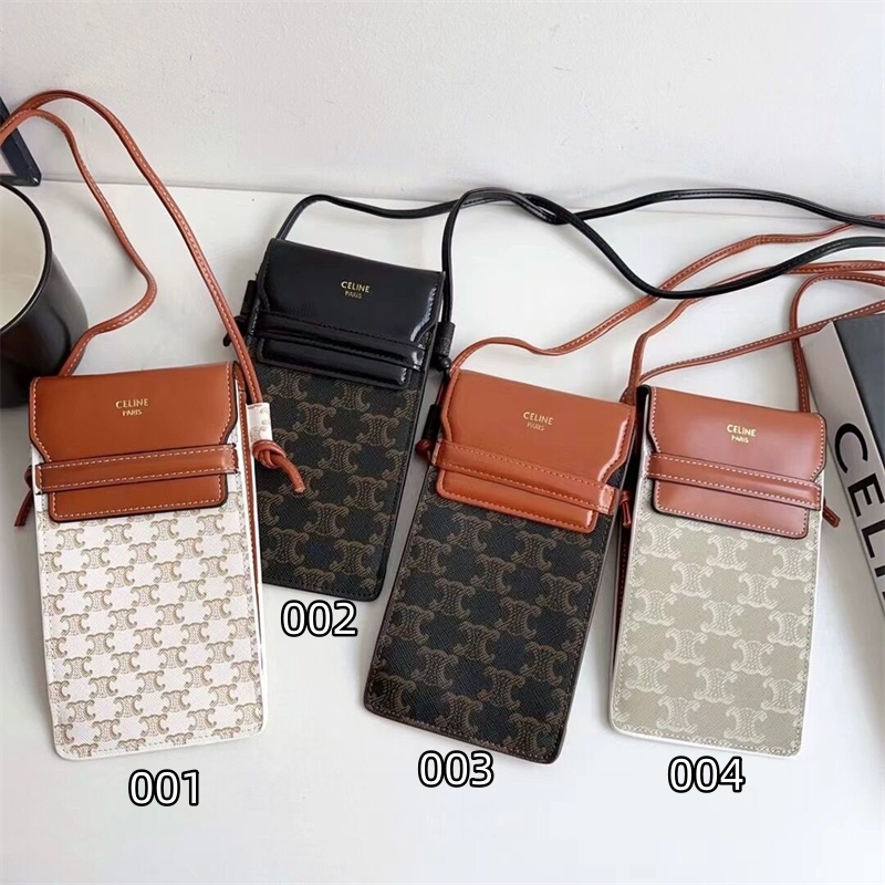 ☆セリーヌ☆ スマホショルダー モバイルポーチ 記す トリンオフキャンバス