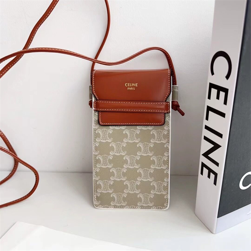 セリーヌ 風 スマホ ショルダー スマホポーチ ハイブランド セリーヌ  