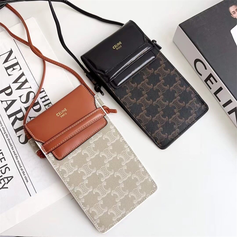 セリーヌ 風 スマホ ショルダー スマホポーチ ハイブランド セリーヌ  