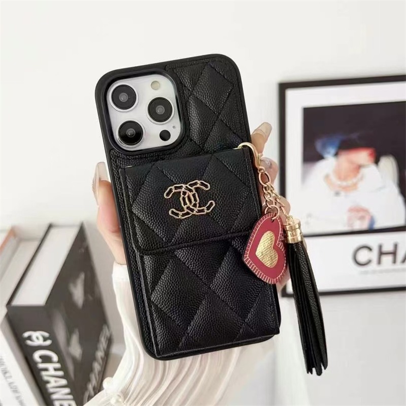 アイフォン16 ケース レザー iphone16pro/16plusケース chanelパロディ 