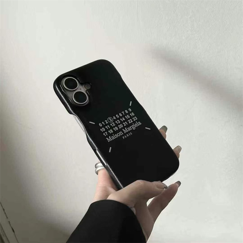 iphone17/16 ケース シンプル ブランド メゾン マルジェラ iphone17pro 