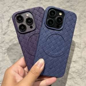 Alternative view of iphone17/17pro ケース magsafe ブランド ボッテガ ヴェネタ アイフォン16/16pro ケース iphone16promax/15promax ケース シンプル メンズ iphone ケース 編み込み 放熱 性 の 高い スマホケース