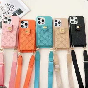gucci スマホケース ショルダー グッチ iphone17/16 ケース 
