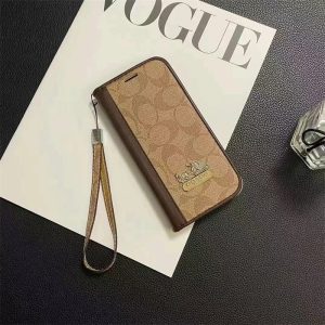 Alternative view of スマホケース コーチ iphone17/16plus ケース ハイ ブランド メンズ 手帳 型 iphone17pro/16pro ケース 財布 一体 アイフォン ケース ハイブランド 携帯 ケース 手帳 型 ブランド