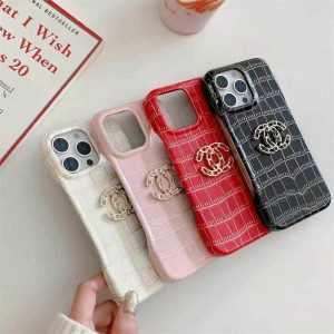 Alternative view of クロコダイル iphone17 ケース iphone17pro/16pro ケース 大人 可愛い ブランド シャネル パロディ 携帯 ケース iphone16/15 ケース 革 ブランド レディース iphone ケース 人気 ブランド 女性 40 代