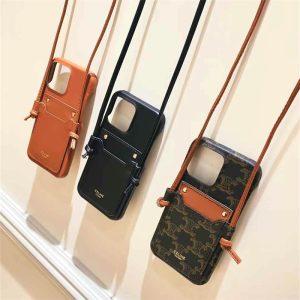 セリーヌ アイ フォン ケース スマホケース ショルダー ブランド