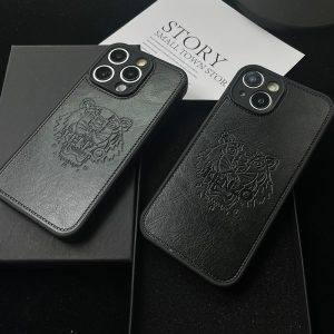 Alternative view of kenzo iphone16 ケース 芸能人 iphone16pro/16promax ケース レザー ブランド ケンゾー スマホケース iphone15/15pro ケース メンズ ブランド 黒い 携帯 に 合う ケース