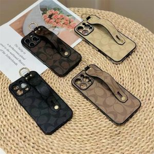 Alternative view of iphone17 ケース コーチ 風 iphone17pro/17promax ケース 落下 防止 スマホケース ベルト 付き iphone16pro/15pro ケース メンズ ブランド coach iphone15/14/13 ケース iphone ケース ビジネス ブランド バンド 付き スマホケース