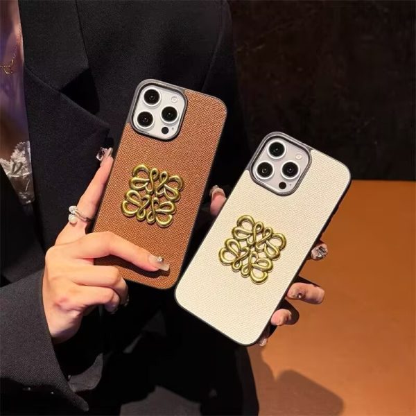 ロエベ iphone17 ケース iphone17pro/16pro ケース 韓国 流行り iphone17promax/16/15 ケース 大人 可愛い ブランド スマホケース レザー ブランド iphone14/13 ケース お揃い ブランド