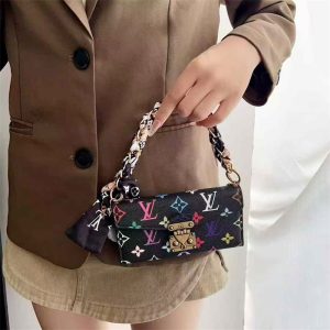 Alternative view of 手帳 型 iphone17 ケース ハイ ブランド ヴィトン風 iphone17air/17pro ケース アイホン16/16pro ケース ストラップ 付き 財布 一 体型 iphone17promax/16plus ケース ブランド スマホケース チェーン 付き